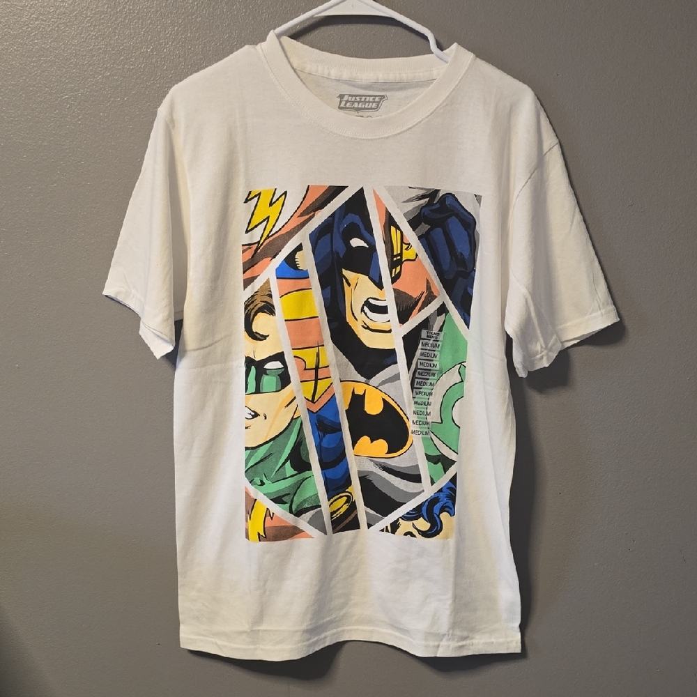 Justice League Men's Medium Short Sleeve Shirt New w/ Tags!